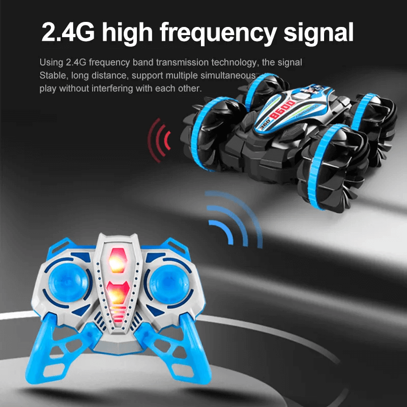 Vattentät Amfibie RC-Bil för Barn