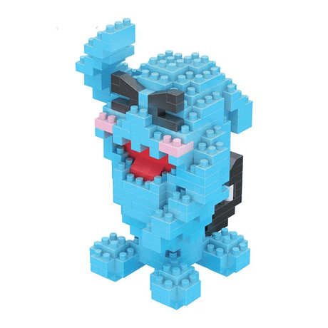 Poke Karaktärs Nanoblocks Anime Byggklossar