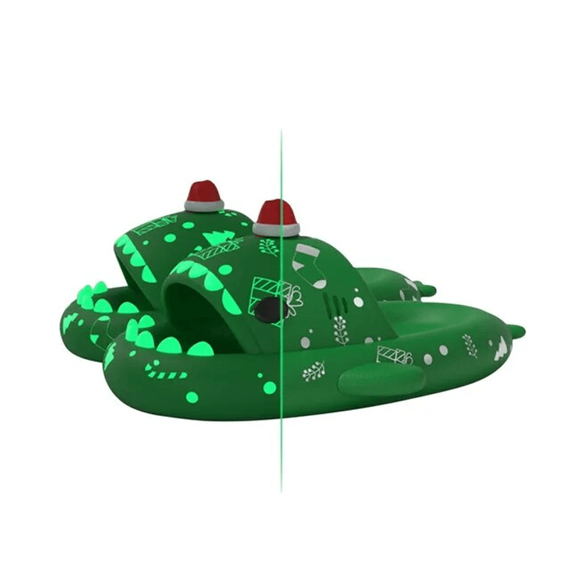 Mukavat valaisevat EVA Shark Slides -liukumäet