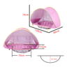 Pop-Up UV-teltta Uima-altaalla