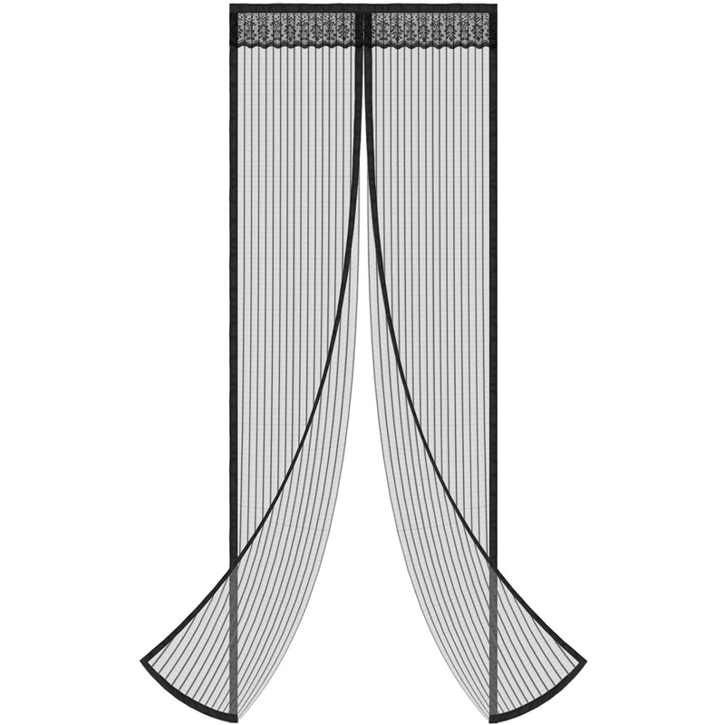 Magnetisk Myggskydd & Insektsnät för Dörr - Effektivt Myggnät med Magnetlås