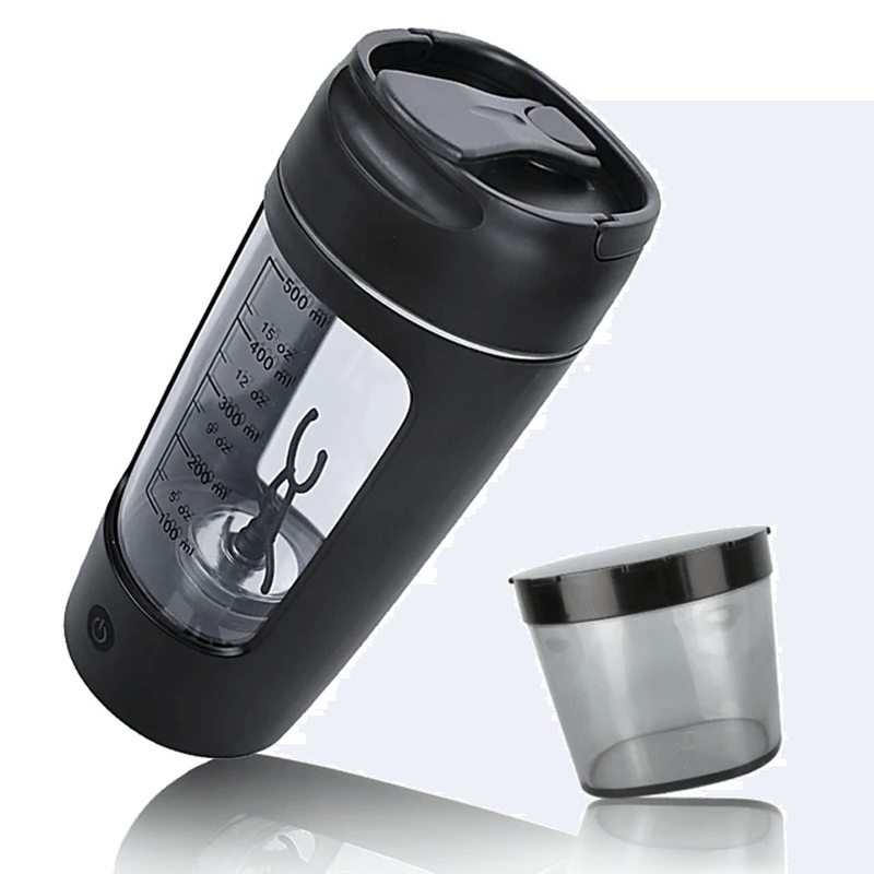 1200mAh USB Sähkö Protein Shaker Pullo 650ml