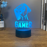 3D LED Lamppu Gamer