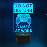 3D LED Lamppu Gamer