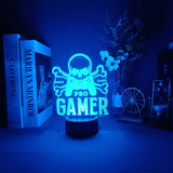 3D LED Lamppu Gamer